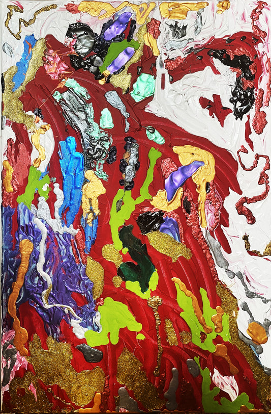 THE EPOS OF LOVE - The Geisha, EARTH, 60 x 90 cm