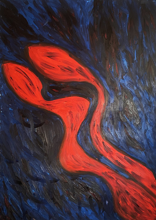 THE LOOK, 99.8 × 69.8 cm