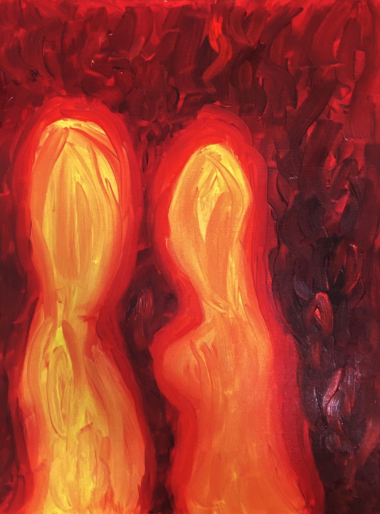 THE WHISPER, 59.4 × 84.1 cm