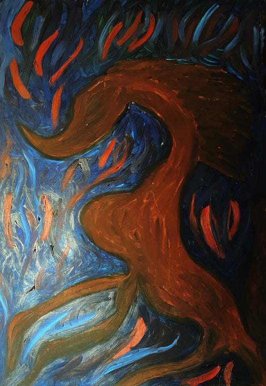 THE HORSE (Alexander Magnus’ Horse), 69.8 × 89.9 cm