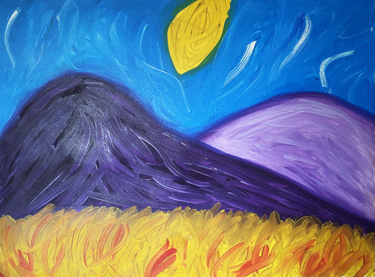 URBINO'S HILLS, 59.9 × 79.8 cm