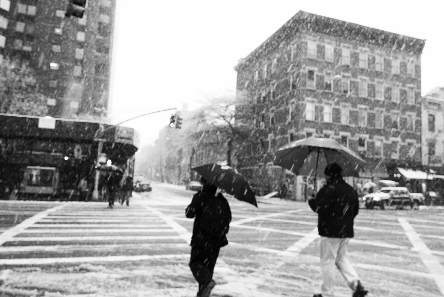 SNOW INTERLUDE, Hell’s Kitchen, New York