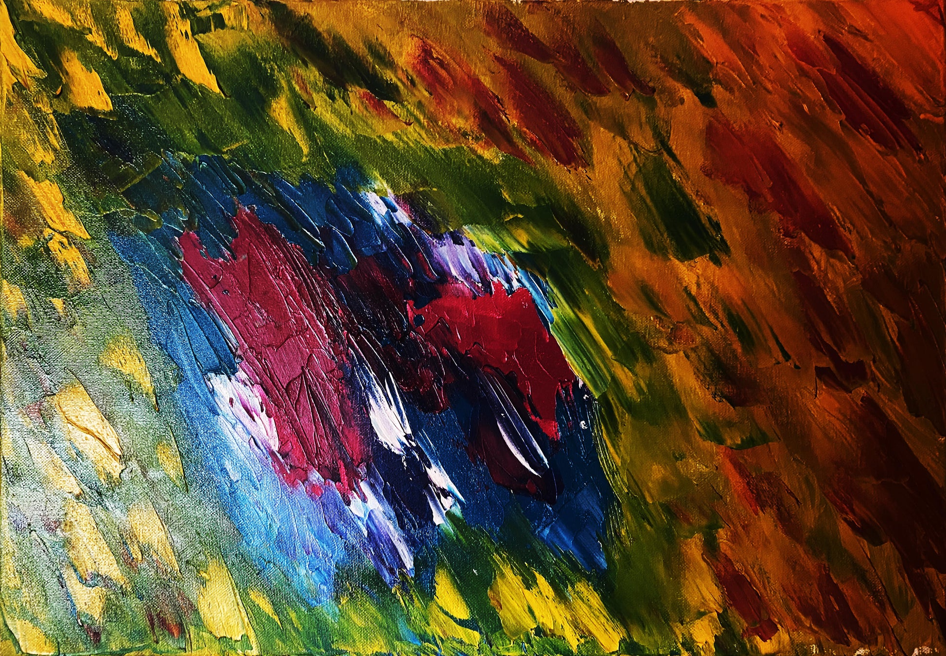 Alessandra Mattanza | FEARLESS, 11.8 x 15.7 in - Oil on Canvas