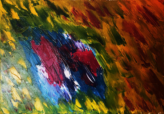 Alessandra Mattanza | FEARLESS, 11.8 x 15.7 in - Oil on Canvas