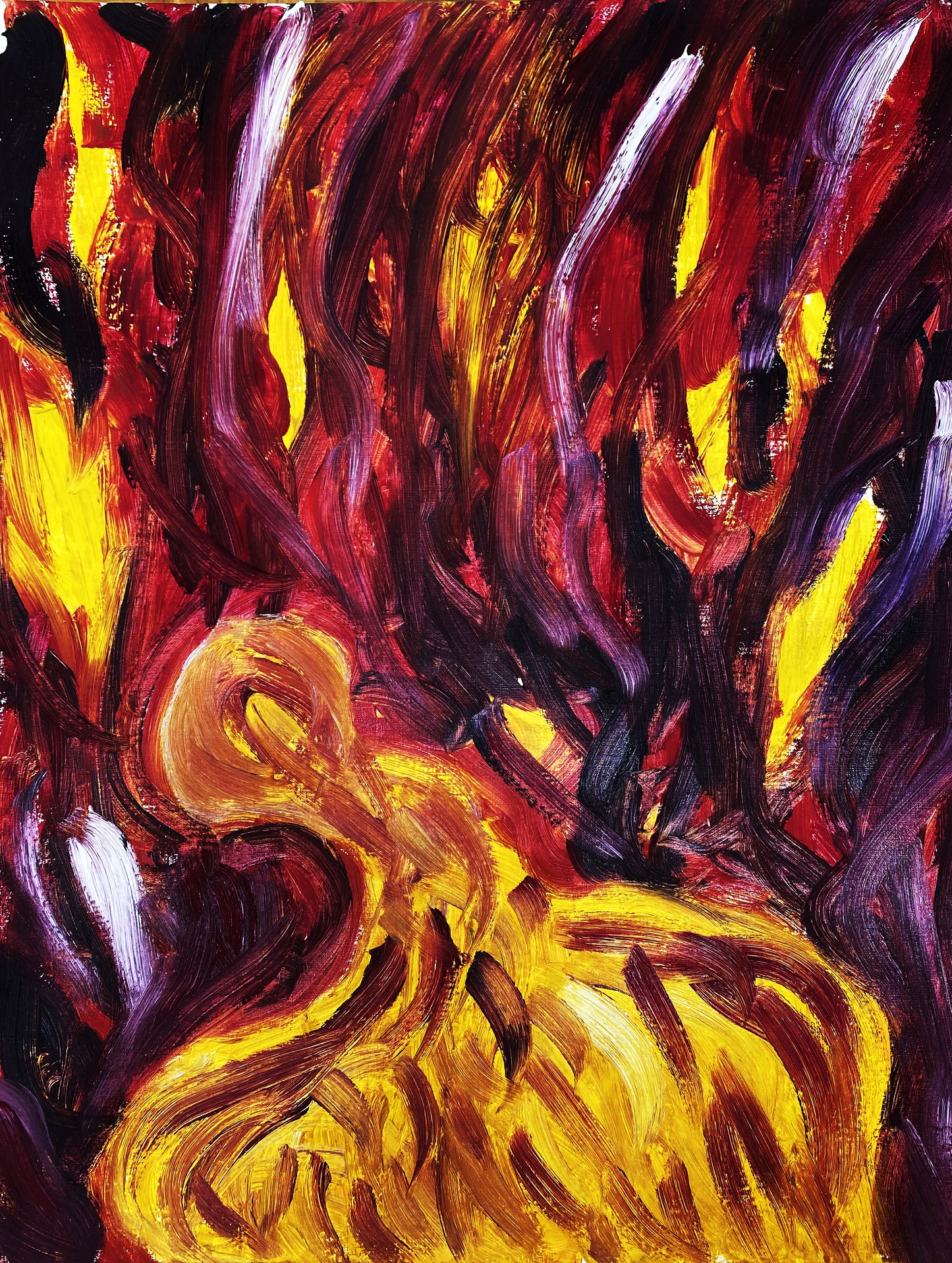 THINKING, 59.4 × 84.1 cm