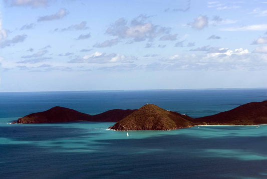 BRITISH VIRGIN ISLANDS - LIMITED EDITION with QUOTE, 59.4 × 84.1 cm