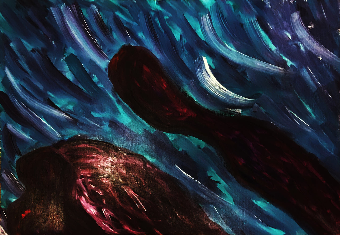 THE LOOK, 59.4 × 84.1 cm