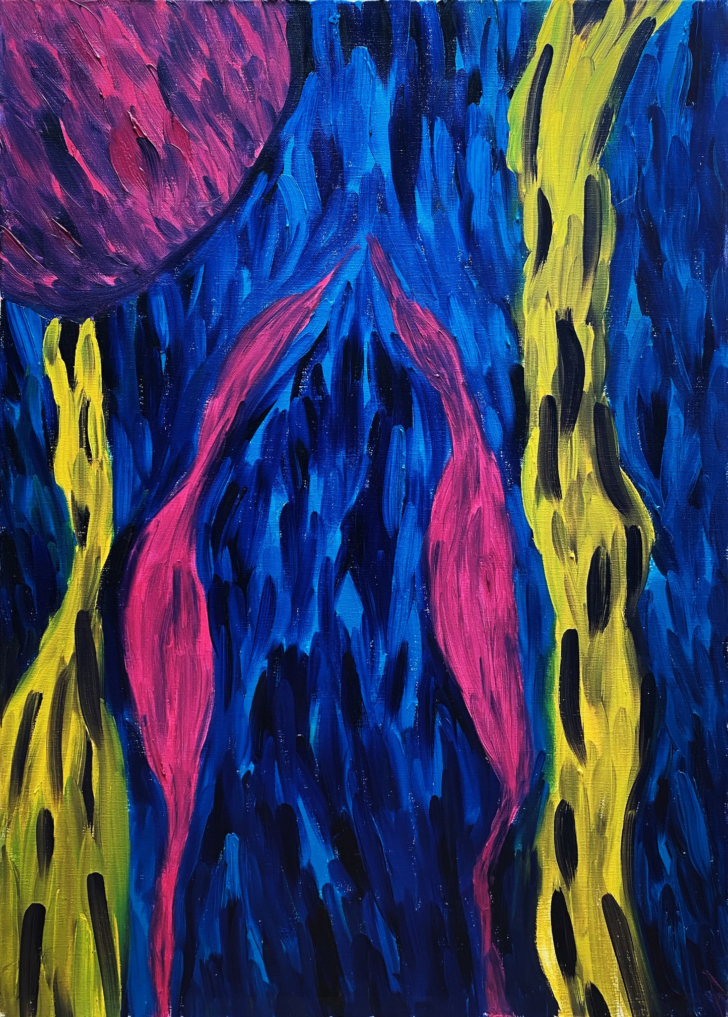 Alessandra Mattanza | EVERGLADES, 19.6 x 27.5 in - Oil on Canvas