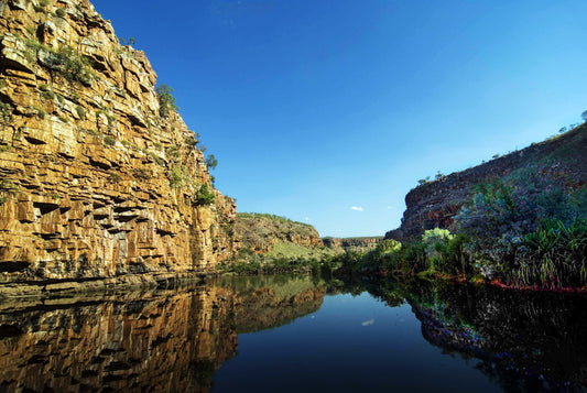 ROMANCE OF WATER AND ROCK, Chamberlain Gorge, Australia