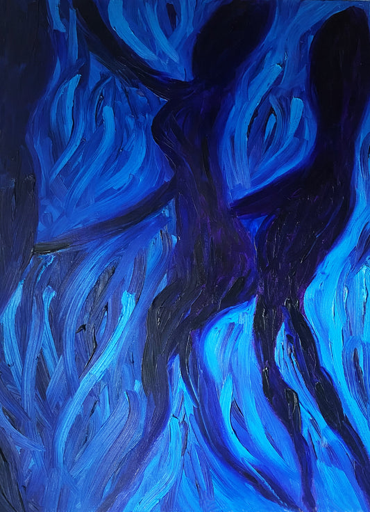 THE MIRROR, 79.8 × 59.9 cm