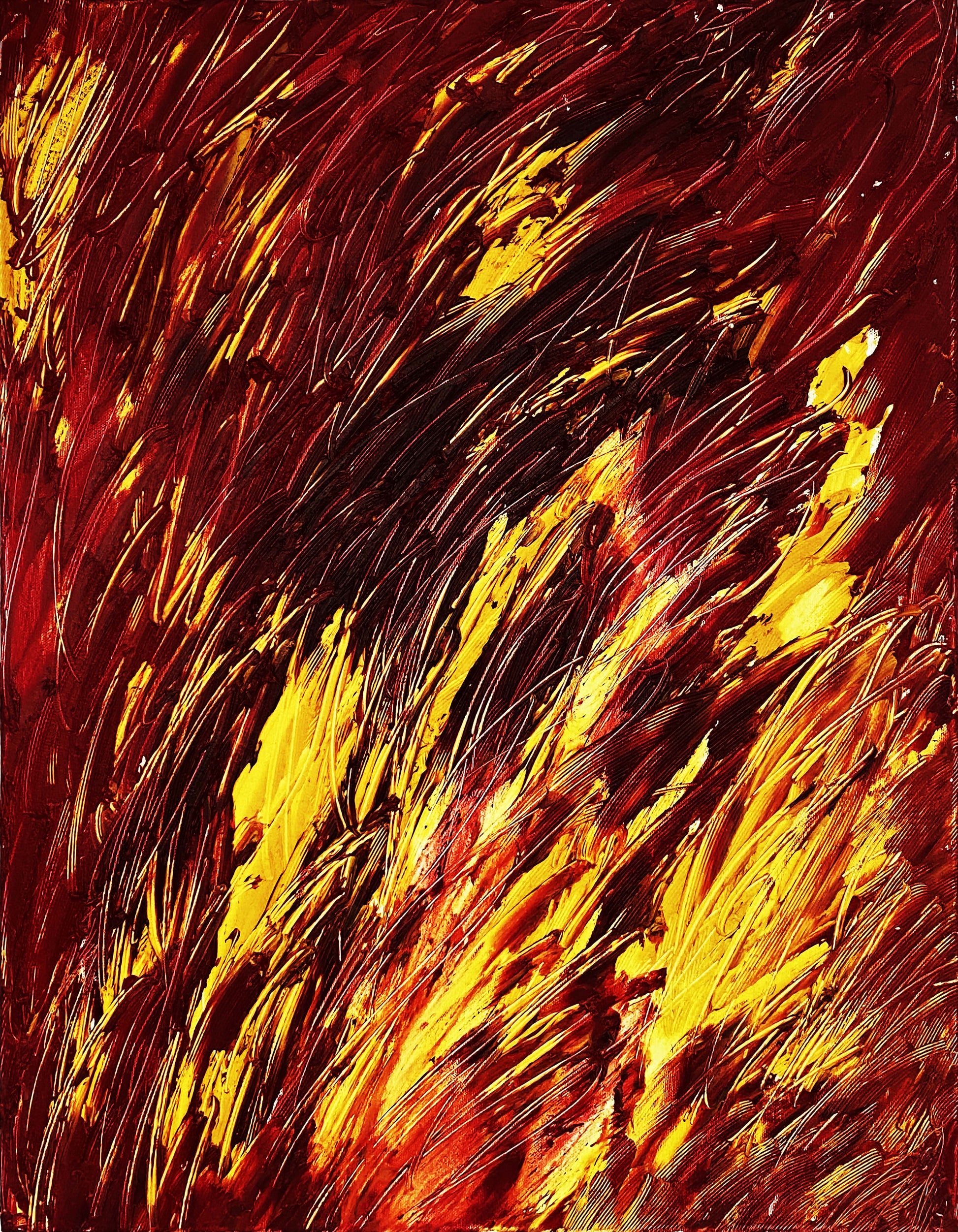 Alessandra Mattanza | FEELINGS, 19.6 x 27.5 in - Oil on Canvas.