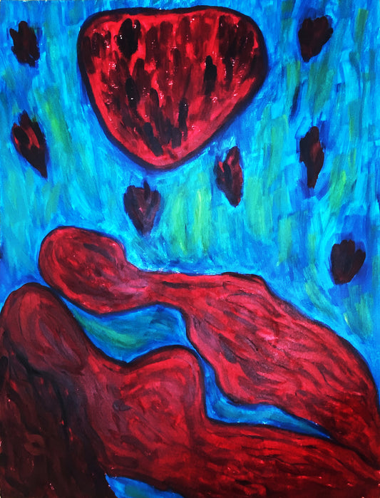 THE MOMENT, 59.4 × 84.1 cm