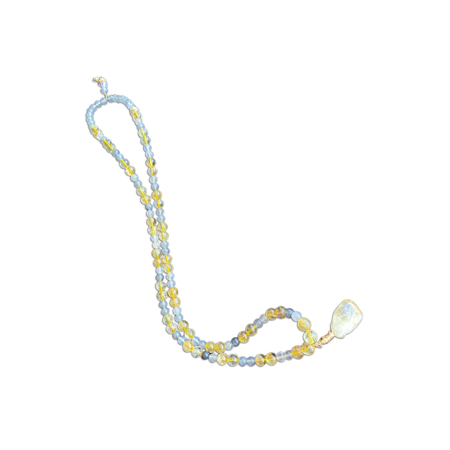 Alessandra Mattanza | ANGELS' MAGIC- An ART TOTEM NECKLACE, created from precious and semiprecious stones, for good energy and luck, to be hung on a wall, displayed on a table, or worn only on very special occasions.