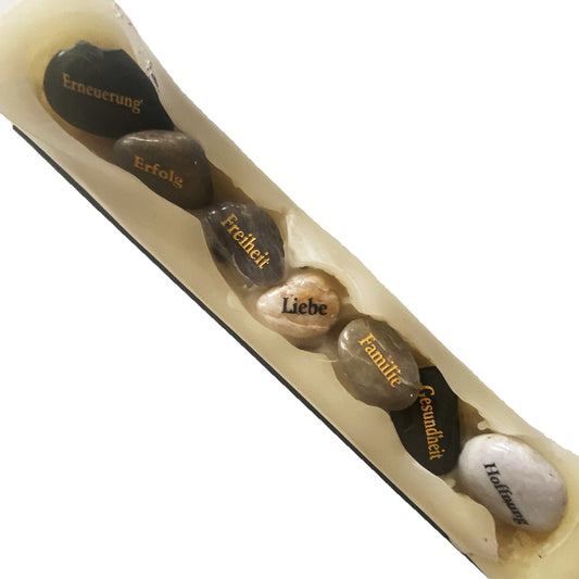 Alessandra Mattanza | LEBEN - A unique and innovative decorative piece for any home. In wax and stone.