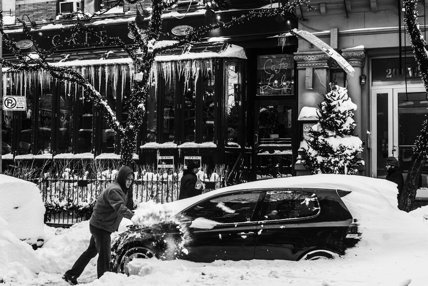 Capturing the life of a New Yorker during a snowy winter on the Upper West Side