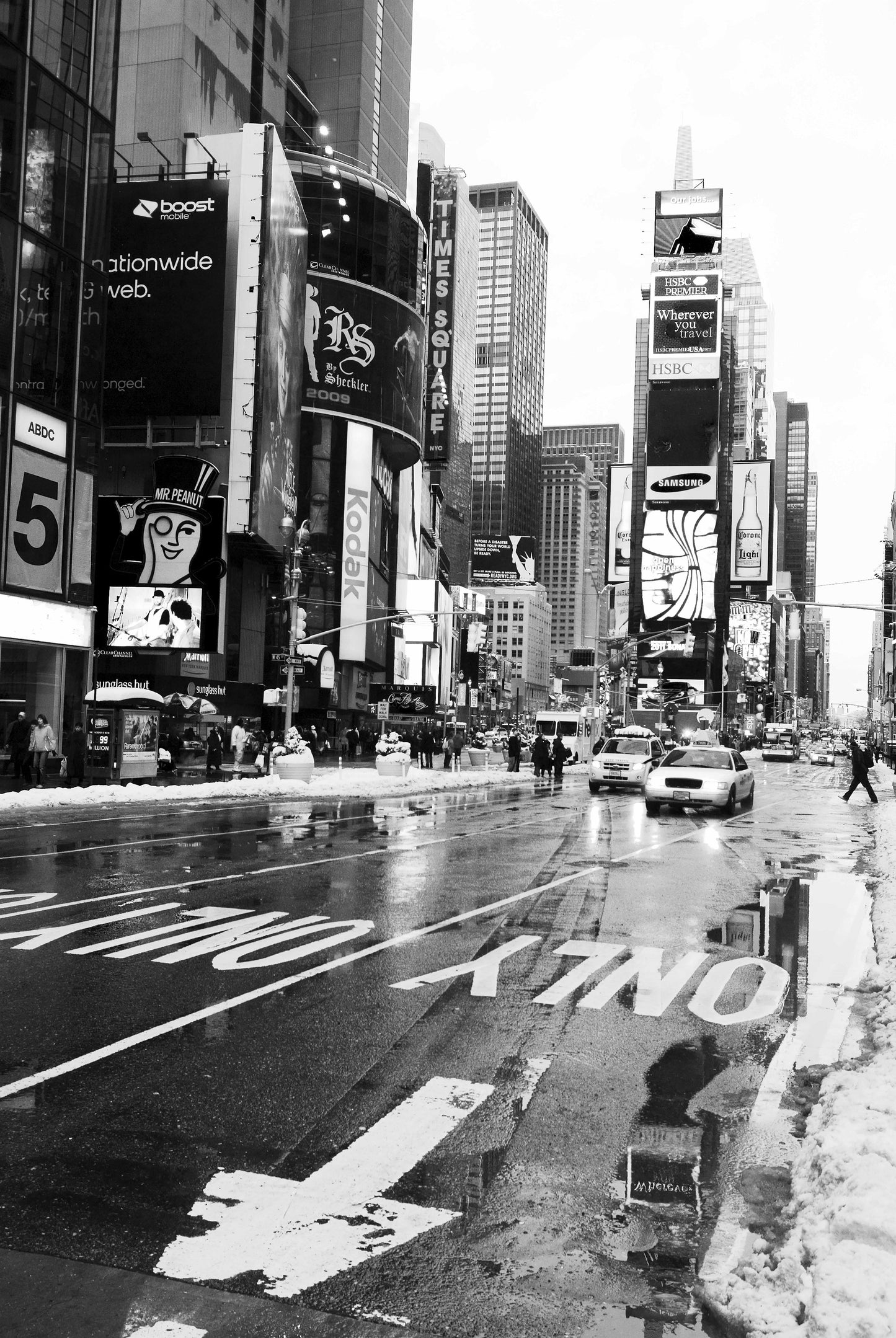 ONE WAY, Times Square, New York