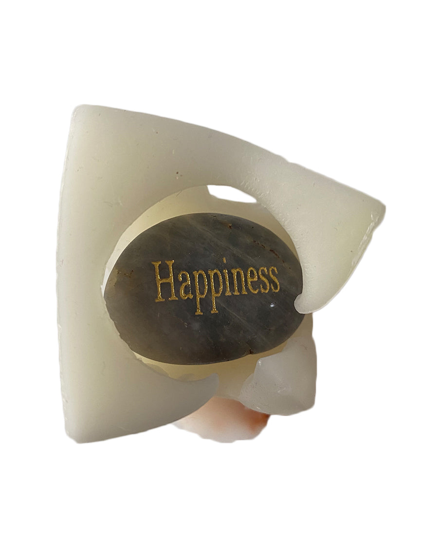 Alessandra Mattanza | HAPPINESS - A unique and innovative decorative piece for any home. In wax and stone.