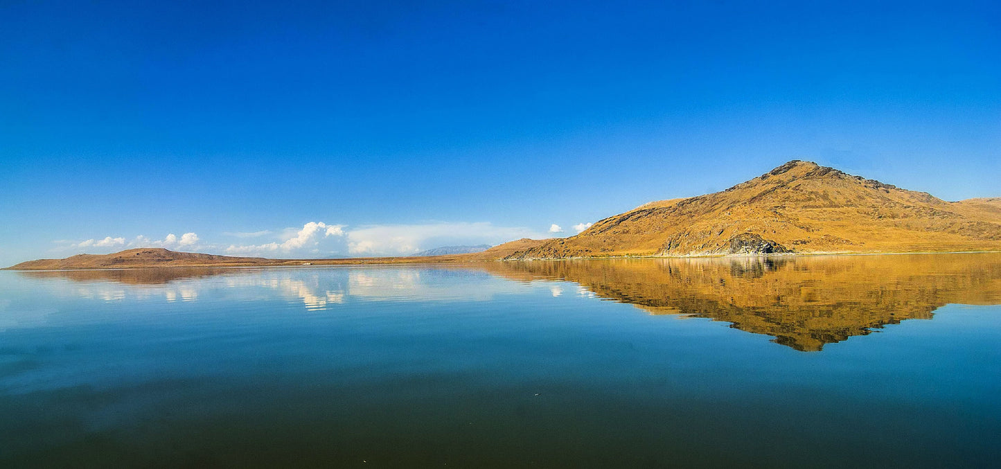 MIRROR OF WATER, Antelope Island, Utah