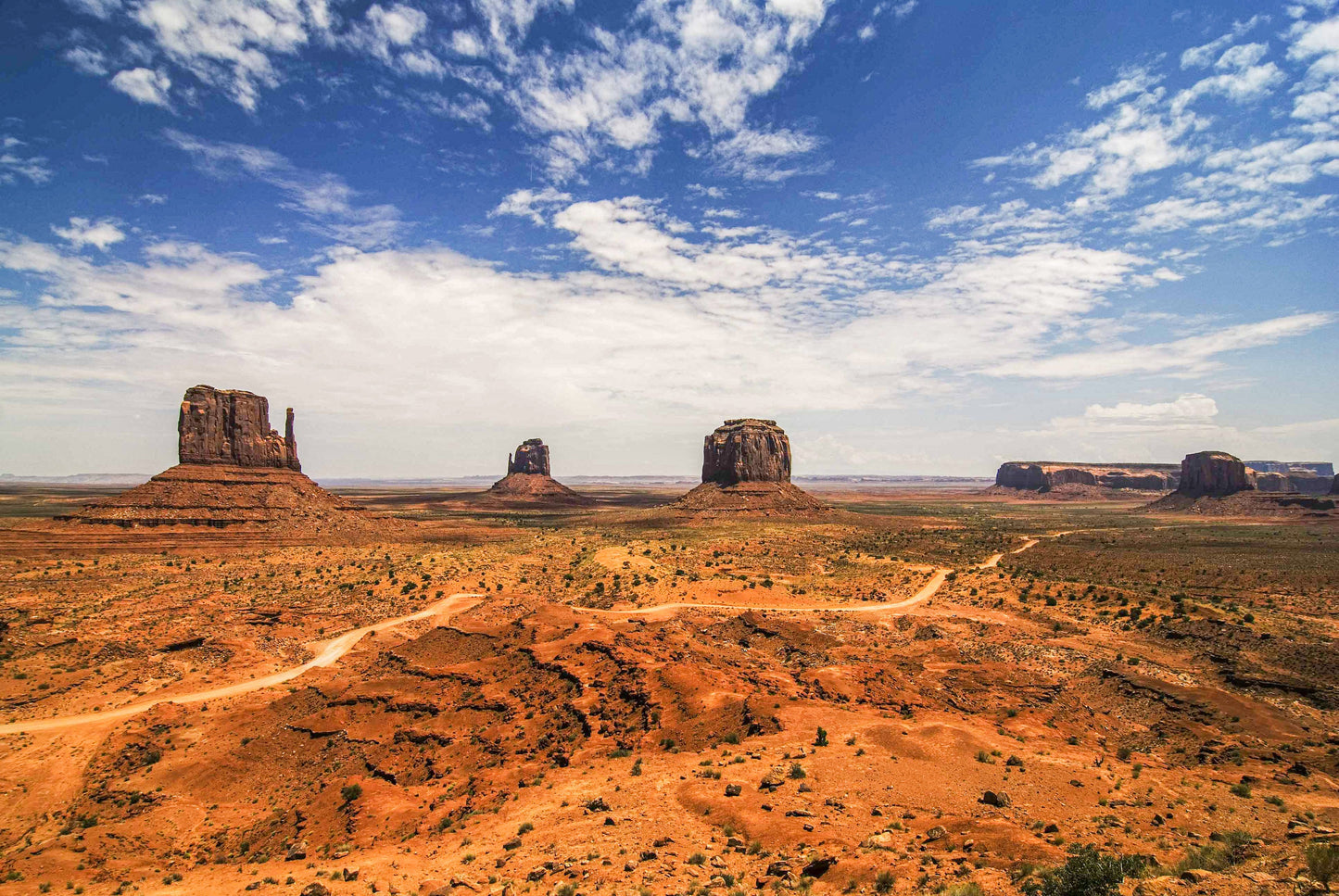 NUANCES OF ROCKS AND CLOUDS, Monument Valley, Arizona